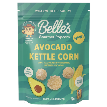Belle's Gourmet Avocado Kettle Corn